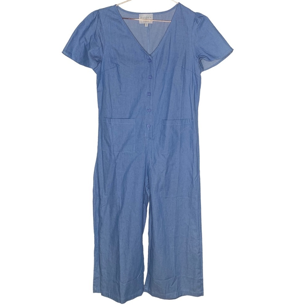 Hayden Los Angeles Chambray Jumpsuit - Picture 2 of 6
